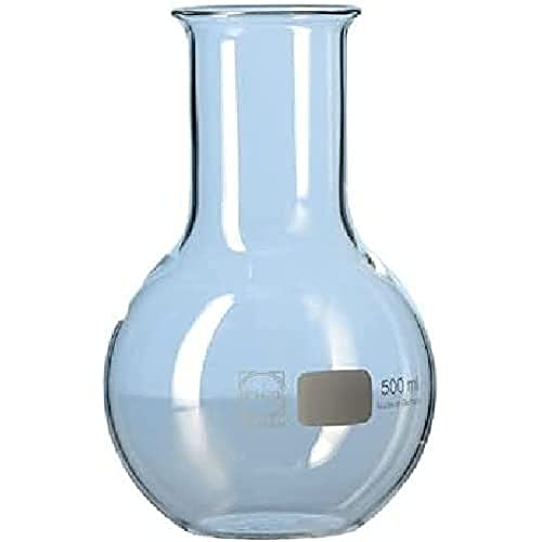 DURAN 21 731 44 Stehkolben, Weithalsig, mit Bördelrand, 500ml Inhalt, 10 Stück von DURAN