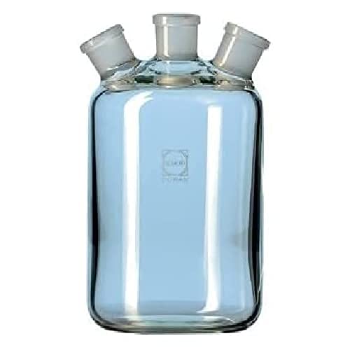 DURAN 24 709 54 Woulff'sche Flasche, 3 Hälse mit NS, 1000ml Inhalt von DURAN