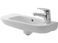 D-code Waschbecken 50 cm Hahnloch rechts von DURAVIT