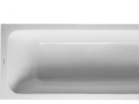 Duravit D-Code Unterputzbadewanne 170 x 70 cm, Abfluss am Fuß von DURAVIT