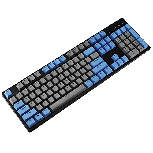 DURGOD Taurus K310 104 Tasten Mechanische Tastatur, USB-C kabelgebundene mechanische Gaming-Tastatur - Cherry MX Blau - American QWERTY-Layout [ANSI] - Carbon Schwarz von DURGOD