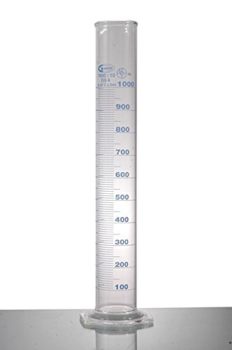DUTSCHER 068911 Eprouvette classe A, graduation Bleue, 250 von DUTSCHER