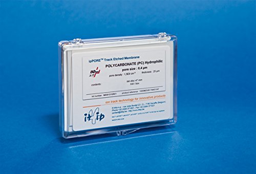 DUTSCHER 321031 Polycarbonat Membran, Filtrationsschwelle 0,4 µm, Durchmesser 13 mm (100 Stück) von DUTSCHER