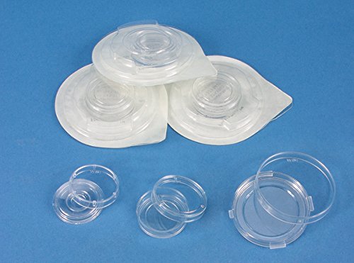 DUTSCHER WFD35-100 Boîte de Petri, Fluorodish, Diam. int. 33 mm, angle d'accès 29 degrés (Pack de 100) von DUTSCHER