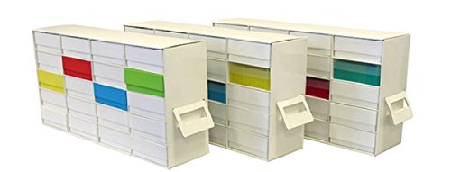 dutscher 013068 Horizontal Karton Regal mit 20 Origami Boxen 9 x 9 cm von DUTSCHER