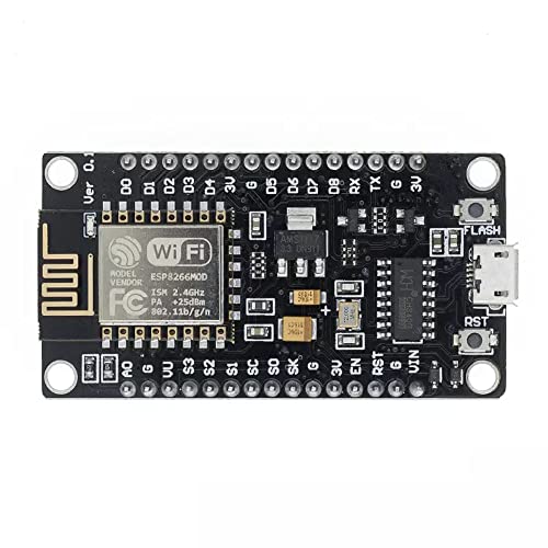 ESP8266 WLAN-Modul mit serieller Schnittstelle NodeMcu Lua WiFi V3 IoT-Entwicklung CH340 Serielle Schnittstelle für drahtlose Transceiver, Langstrecken-IoT-Entwicklungsboard von DUTTY