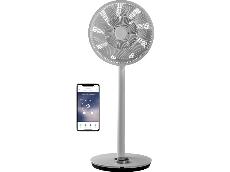 DUUX DXCF19 Whisper Flex Smart Fan Standventilator Grau (27 Watt) von DUUX