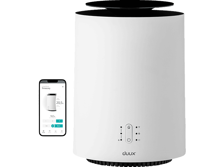 DUUX Threesixty 2 Smart Heizlüfter (1800 Watt, Raumgröße: 75 m³) von DUUX