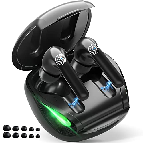 DUVOSS Bluetooth Kopfhörer In Ear, Kopfhörer Kabellos mit 4 ENC Mic, 49 Std Spielzeit, Noise Cancelling Wireless Earbuds, Wasserdicht Sport Ohrhörer, USB-C, Bluetooth 5.3 Touch Control Ohrhörer DUVOSS Bluetooth Kopfhörer In Ear, Kopfhörer Kabellos mit 4 ENC Mic, 49 Std Spielzeit, Noise Cancelling Wireless Earbuds, Wasserdicht Sport Ohrhörer, USB-C, Bluetooth 5.3 Touch Control Ohrhörer von DUVOSS