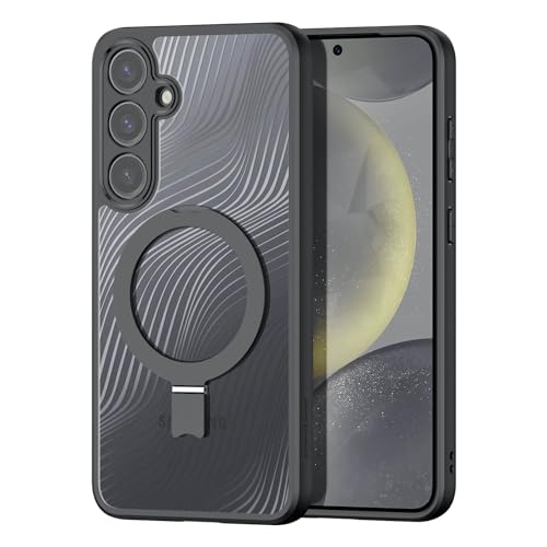 DUX DUCIS MageSafe Schutzhülle für Samsung Galaxy S24, stoßfest, mit Ständer, Schwarz DUX DUCIS MageSafe Schutzhülle für Samsung Galaxy S24, stoßfest, mit Ständer, Schwarz von DUX DUCIS