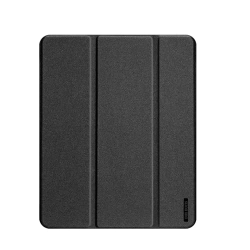 DUX DUCIS - Hülle kompatibel mit Apple iPad Pro 11 (2024) - Mit Auto-Wake-Funktion - Kunstleder Tablet Case Schutzhülle - Schwarz von DUX DUCIS