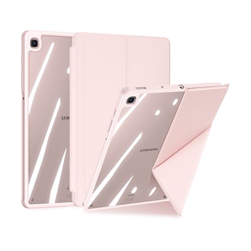 Dux Ducis Magi Series Tablet Hülle mit Auto Sleep Wake Funktion für Samsung Galaxy Tab S6 Lite Pink von DUX DUCIS