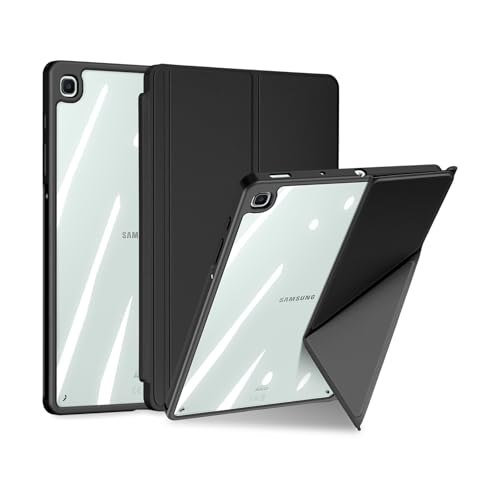 DUX DUCIS [Magi] Schutzhülle für Samsung Galaxy Tab S6 Lite (2020/2022/2024), abnehmbare Schutzhülle mit V-Faltung, transparenter Rückseite und automatischer Wake-/Sleep-Funktion, mit Stifthalter, von DUX DUCIS