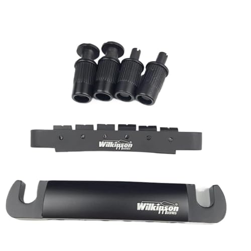 Bridge Set Schwarz Für LP SG E-Gitarre von DVCSDE