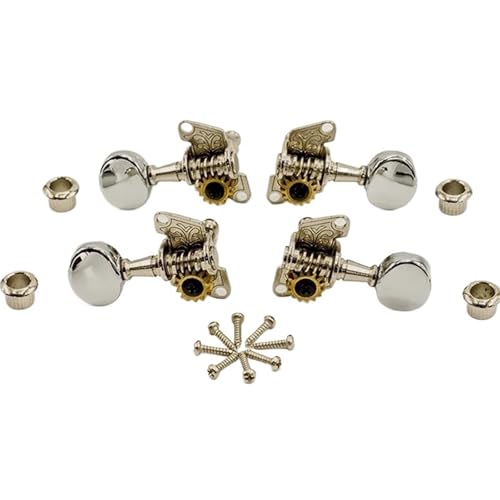 Gitarren Mechaniken Set Ukulele Stimmwirbel Knopf Saiten Stimmgeräte Kopf Zubehör Mit 4 Schrauben Gitarren Mechaniken Set Ukulele Stimmwirbel Knopf Saiten Stimmgeräte Kopf Zubehör Mit 4 Schrauben von DVCSDE