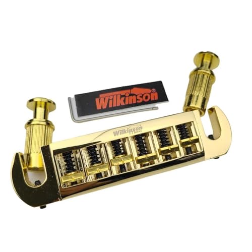 Goldener Saitenhalter-Steg Für LP-E-Gitarre Verstellbar Umlaufend Goldener Saitenhalter-Steg Für LP-E-Gitarre Verstellbar Umlaufend von DVCSDE