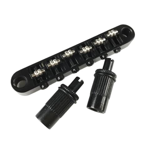 Kugellager-Brückenrolle Feste Brücke Verbreitert Und Verdickt Für LP-E-Gitarre(Black) von DVCSDE