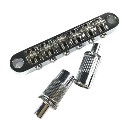Kugellager-Brückenrolle Feste Brücke Verbreitert Und Verdickt Für LP-E-Gitarre(Silver) von DVCSDE