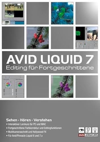 Avid Liquid - Fortgeschrittenes Editing (DVD-ROM) von DVD Lernkurs