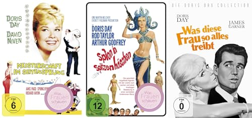 Doris Day Collection - Spion in Spitzenhöschen | Meisterschaft im Seitensprung | Was diese Frau so alles treibt (3-DVD) von DVD