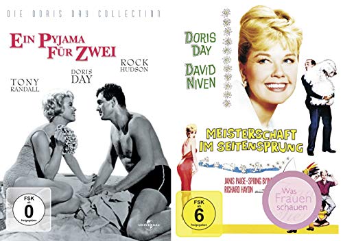 Doris Day Duo-Set - Ein Pyjama für zwei + Meisterschaft im Seitensprung [2er DVD-Set] von DVD