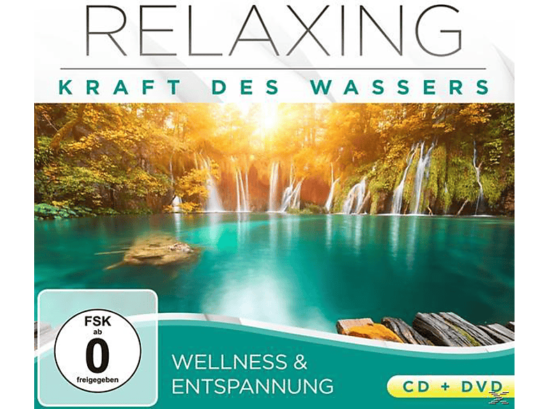 Relaxing - Kraft des Wassers Wellness & Entspannung CD + DVD Video von DVD