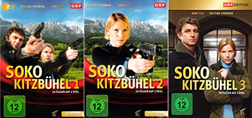 SOKO Kitzbühel 1 + 2 + 3 (Folge 1 - 30) [6-DVD] von DVD