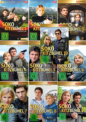 SOKO Kitzbühel 1 - 10 (Folgen 01 - 100) [10-Boxen / 20-DVD] von DVD