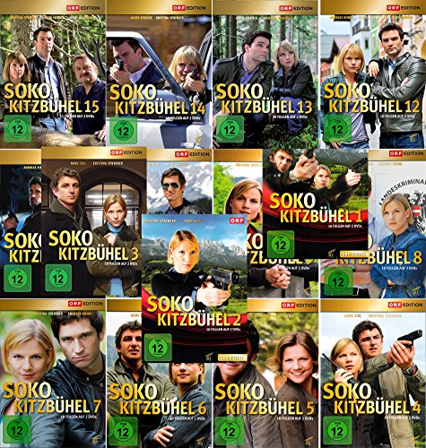 SOKO Kitzbühel 1 - 15 (Folgen 01 - 151) [30-DVD] von DVD