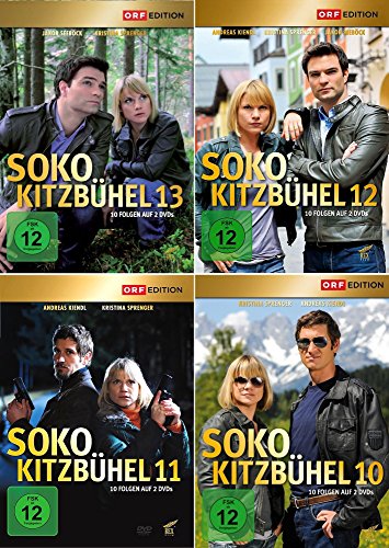 SOKO Kitzbühel 10 - 13 (Folgen 91 - 130) [8-DVD] von DVD