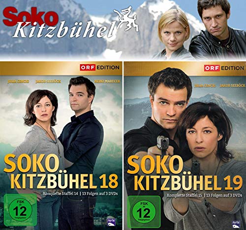 SOKO Kitzbühel 18 + 19 (Folgen 178 - 203) [6-DVD] von DVD