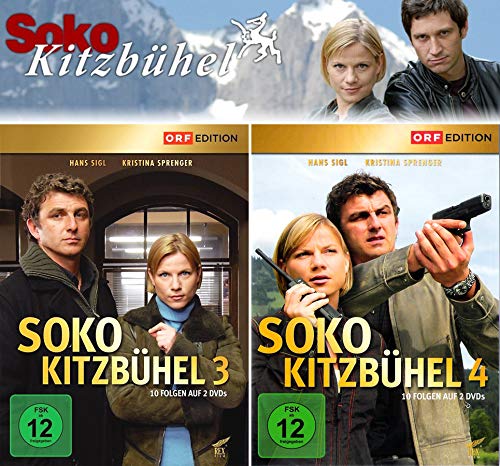 SOKO Kitzbühel 3 + 4 (Folgen 21 - 40) [4-DVD] von DVD