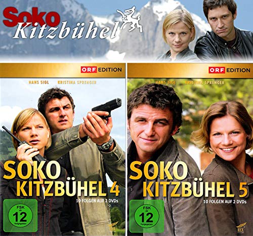 SOKO Kitzbühel 4 + 5 (Folgen 31 - 50) [4-DVD] von DVD