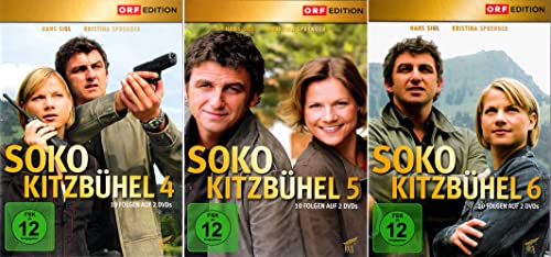 SOKO Kitzbühel 4 + 5 + 6 (Folge 31 - 60) [6-DVD] von DVD