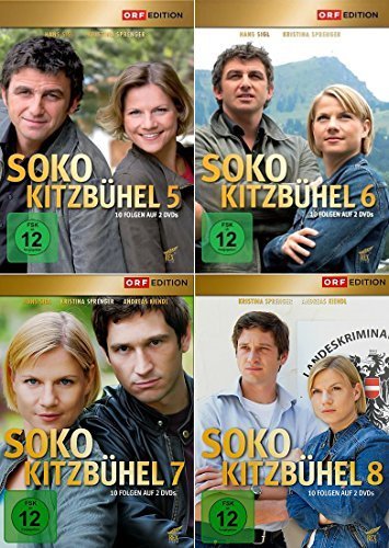 SOKO Kitzbühel 5 - 8 (Folgen 41 - 80) [8-DVD] von DVD