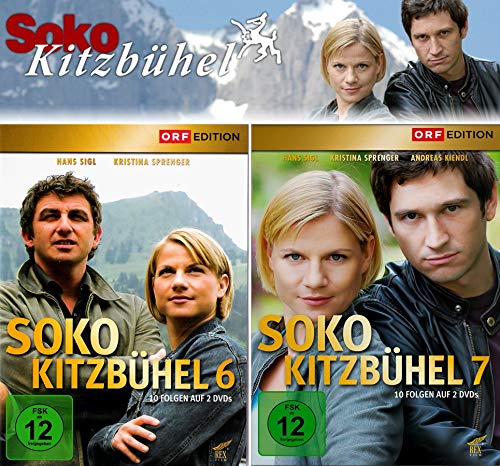 SOKO Kitzbühel 6 + 7 (Folgen 51 - 70) [4-DVD] von DVD