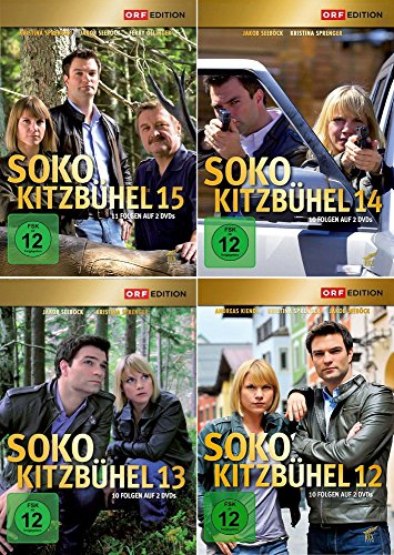 SOKO Kitzbühel - Die komplette 12. - 15. Staffel (Folgen 111 - 151) [4er DVD-Set] von DVD
