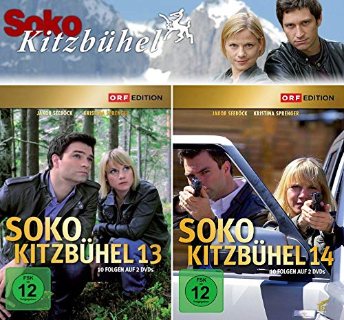 SOKO Kitzbühel - Die komplette 13. + 14. Staffel (Folgen 121 - 140) [4-DVD] von DVD