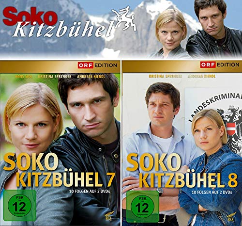 SOKO Kitzbühel - Die komplette 7. + 8. Staffel (Folgen 61 - 80) [4-DVD] von DVD