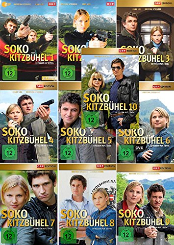 SOKO Kitzbühel - Staffel 1-10 - die ersten 100 Folgen im Set - Deutsche Originalware [ 20 DVDs] von DVD