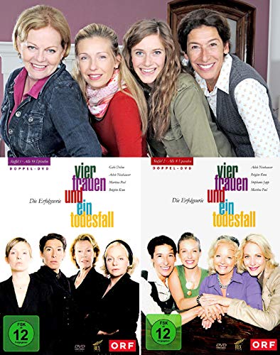 Vier Frauen und ein Todesfall - Die komplette 1. + 2. Staffel (4-DVD) von DVD