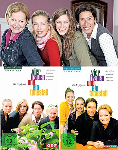 Vier Frauen und ein Todesfall - Die komplette 3. + 4. Staffel (4-DVD) von DVD