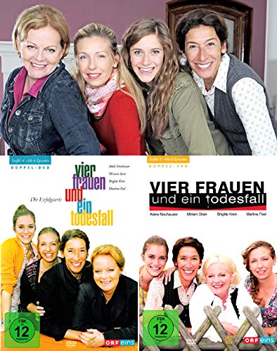 Vier Frauen und ein Todesfall - Die komplette 4. + 5. Staffel [4-DVD] von DVD