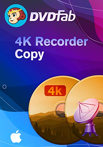 DVDFab 4K Recorder Copy - 2 Jahre / 1 Gerät für Mac Aktivierungscode per Email von DVDFAB