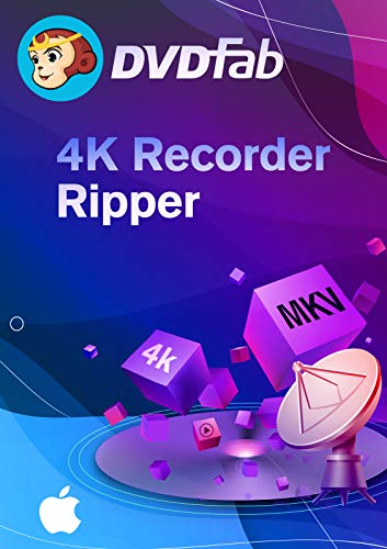 DVDFab 4K Recorder Ripper - 2 Jahre / 1 Gerät für Mac Aktivierungscode per Email von DVDFAB