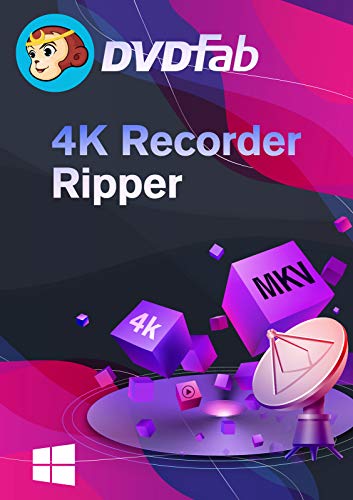 DVDFab 4K Recorder Ripper - 2 Jahre / 1 Gerät für PC Aktivierungscode per Email von DVDFab