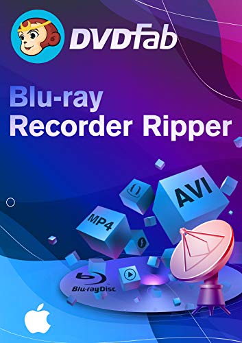DVDFab Blu-ray Recorder Ripper - 2 Jahre / 1 Gerät für Mac Aktivierungscode per Email von DVDFab