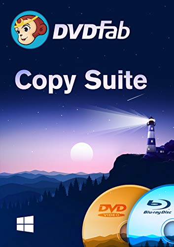 DVDFab Copy Suite - DVD Copy & Blu-ray Copy - 2 Jahre / 1 Gerät für PC Aktivierungscode per Email von DVDFab