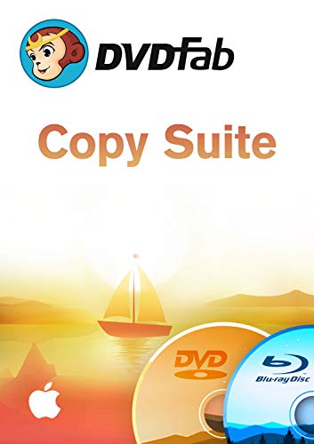 DVD Copy Suite ( Blu-Ray+DVD Copy) MAC-Lifetime Lizenz (Product Keycard ohne Datenträger) von DVDFab