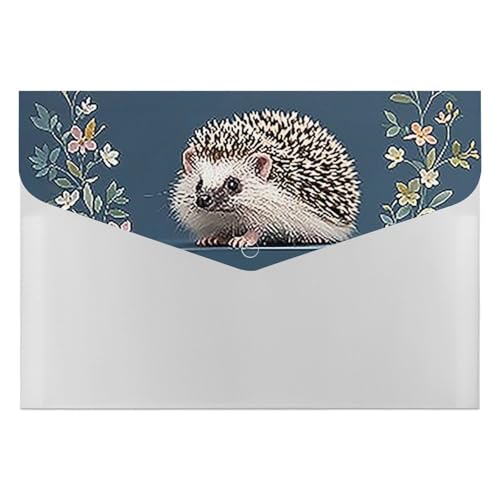 Aktenordner mit niedlichem kleinen Igel, langlebig, mit 6 Fächern, Ordner für Aktenschrank, Büro, Lebenslauf-Portfolio Aktenordner mit niedlichem kleinen Igel, langlebig, mit 6 Fächern, Ordner für Aktenschrank, Büro, Lebenslauf-Portfolio von DWTJKMS